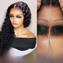 Wear And Go Glueless Deep Wave Wig Human Hair Ready To PrePlucked For Women Precut 13x6 Hd Frontal Curly Lace Front Wigs On Sale
