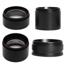 WD165 WD30 0.5X 0.7X 2.0X 1X Trinocular Microscope Barlow Objective Lens Zoom Stereo Microscopio Camera Auxiliary Objective Lens