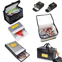 Fireproof Waterproof Lipo Battery Explosion Proof Safety Bag Fire Resistant for Lipo Battery FPV Racing Drone RC Model