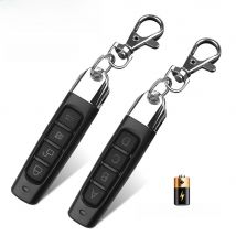 433MHz Clone Remote Control Universal 4Key RF Copy Remote Control Garage Gate Door Opener Remote Key Duplicator for Home Safety