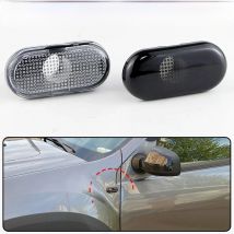 2PCS Car Turn Signal Side Fender Marker Light Lamp Cover Shell Housing Lens For Renault Clio Kangoo Megane Espace Twingo II III