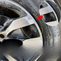 Universal Wheel Hub Repair Kit- Alloy Rim scratch remover,oxidation paste and rust inhibitor,Automotive Hub Care Polishing paste