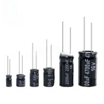 16V Aluminum Electrolytic Capacitor 10UF 22UF 33UF 47UF 100UF 220UF 470UF 680UF 1000UF 2200UF 3300UF 4700UF 6800UF 22000UF