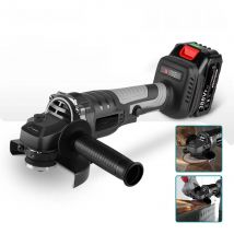 YOFIDRA 1280W 125MM Brushless Electric Angle Grinder Handheld Trimming Machine Polisher Cutter Power Tool For Makita Battery Pin