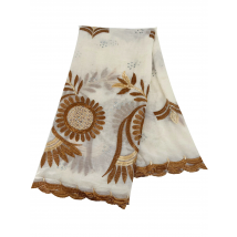 2024 New Dubai Scarf For Muslim Women African Cotton Hijab Islam Hijab Pashmina Turban Headscarf Embroidery Shawls