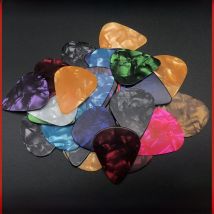 1000Pcs Cellouid Acoustic Electric Bass Gutiar pick plectrum guitarra musical instrument 0.46mm/0.71mm/0.96mm Guitar pick