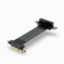 PCI Express PCI-E 4X Adapter Riser Card 90 Degree Converter Card for 1U/2U Server Chassis Computer  PCI-E 3.0 X4 TO X4  1X Riser