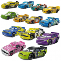 Disney Pixar Cars Lightning Mcqueen Cars 2 3 Jackson New Number 36 52 68 70 93 Racing Model