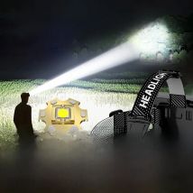 2025 New High Power 800W LED Headlight 500000000LM Super Bright Zoom Waterproof Headlamp Outdoor Camping Work Hunting Lantern