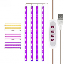 Phytolamp for Plants Light 30cm Led Grow Light Phyto Lamp 5V Full Spectrum Bulb Hydroponic Lamp Greenhouse Flower Seed Grow Tent