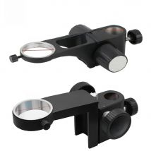 50mm Diameter Adjustable Stereo Microscope Stand Holder Articulating Arm Ring Arbor Bracket Lab Microscope Gear Accessories