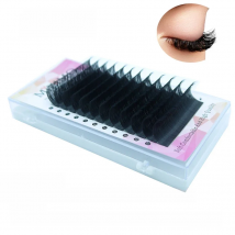 Black Single Grafting Eyelash (Length: 8mm-25mm) (Thickness: 0.05/0.07/0.10/0.15/0.18/0.20/0.25 mm) Naturally Prolongs Makeup