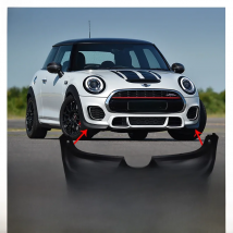 Brand New PC Material Front and Rear Splitter PDC and Without PDC for mini cooper F55 F56 F57 JCW only