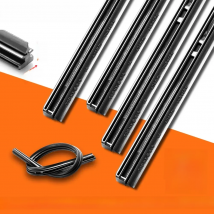 KOSOO 1PCS Car Wiper Blade Insert Natural Rubber Strip 10mm 14"16"17"18"19"20"21"22"24"26"28" Windscreen FR Wipe Car Accessories