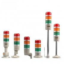 Emergency Warning Light Three Colors DC12V/24V Stack Lamp Led Tower Lamp Industrial Safety Warning Light with Buzzer