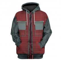 PLstar Cosmos Back to the Future Part Marty 3d hoodies/Sweatshirt Winter autumn funny Harajuku Long sleeve streetwear