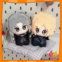10cm Printed Doll Game Cloud Strife Sephiroth Plush Doll Mini Starfish Body Pendant Cosplay Keychain Stuffed Toy Figures Gift
