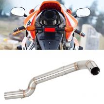 Slip On For Honda CBR600RR F5 2003-2017 51mm Exhaust Stainless Steel Mid Link Pipe Underseat Muffler Modified Tube Escape Moto