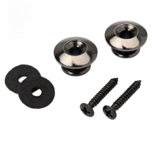 Tooyful 2 Pcs Straplocks Electric Acoustic Guitar Bass Ukulele Strap Mandolin Locks Button Parts Accessories