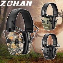ZOHAN Tattico Tiro Elettronico Paraorecchie Caccia Pickup Suono Anti-rumore Cuffie protettive per l'udito SNR 27dB Sicurezza Esterna