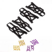 RC 106019+106021 (06011+06012) Aluminum Front & Rear Lower Suspension Arm For HSP 1:10 Off-Road Buggy