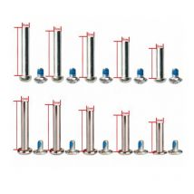 Roller skates parts scooter axle nuts screw scooter bolt 6mm 8mm