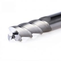 Aluminum milling cutter carbide end mill 3 flutes square head flattened end mills d1 to d12 solid carbide milling cutters