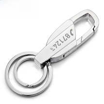 Custom Lettering Keychains Keyrings Metal Engrave Name Customized Logo Key Chain For Car Women Men gift K372