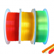 1M Fluorescent Fiber Optic Cable Optic Fiber Rod 1.0mm 1.5mm 2.0mm Red Neon Ultra Optic Fiber Lighting for Gun Sight Shutting