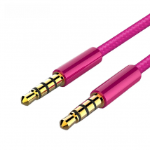 JianHan Aux Audio Cable 3.5mm Male to Male Car Audio Cable Jack Nylon Braided Stereo Aux Cord For Headphone Speaker MP3/4