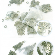 1 bag 100PCS 3x7.2x0.1/0/2/0/3/0/5/1mm Diesel Common Rail Injector Pressure Adjusting Washer Gaskets for Cummins STR AOWEI