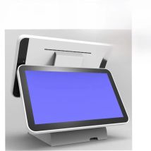 new stock i7 cpu 8g RAM 256G SSD 15.6 inch double Screen computer monitor windows pos systems all in one PC