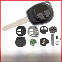433MHz 2 Buttons Keyless Uncut Flip Remote Key Fob ID46 Chip Fit for SUZUKI SWIFT SX4 Alto JIMNY VITARA IGNIS Splash 2007-2013