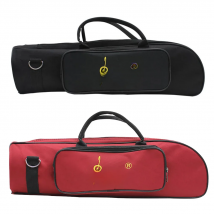 Trumpet Bag Soft Padded Thicken Brass Instrument Accessories Waterproof Oxford Cloth Single Shoulder Case With Handle Strap