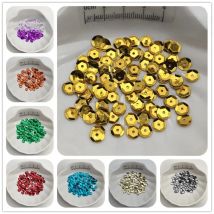 10g 3mm 4mm 6mm 10mm Silver-base Cup PVC Sequins Glitter Paillettes For Clothes,Hat,Shoes.Kids DIY.Handmade Accessory Wholesale
