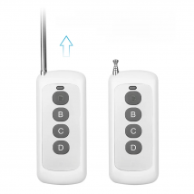 433Mhz Remote Control Learning Code 1527 RF Module Wireless 2/4/6/8 Button Antenna Reach 1000m Long Range