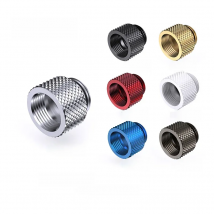 Bykski 7.5mm 10mm 15mm 20mm 25mm 30mm 40mm Male To Female G1/4'' Fittings PC Water Cooling Extender Connector Multil Colors
