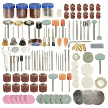 40~217Pcs Power Tools Rotary Tool Accessory Set Fits Dremel Drill Grinding Polishing Accessories Mini Saw Blade Abrasive Tool