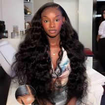 Glueless Wigs Human Hair Ready To wear Pre Cut Pre Plucked 4x4 5x5 Hd Transparent Body Wave Lace Closure Wig Brazilian Wig