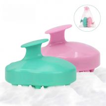Shampoo Brush Hair Scalp Massager Soft Silicone Scalp Care Brush for Neck Body Massager