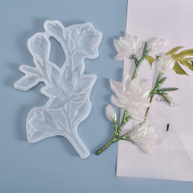 Crystal Mold Beautiful Flower DIY Creative Craft Silicone Mold For Resin Table Home Decoration Casting Mould Jewelry Making