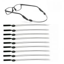 ( 10 pcs )eyeglasses sports cord Sunglass Retainer Holder Strap,Anti-slip Safety Glasses Strap Neck Cord String Eyewear Eyeglass