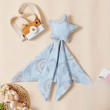 Kangobaby #My Soft Life# New Muslin Cotton Baby Soothing Towel Breathable Newborn Face Towel Size 40x40cm