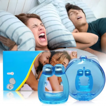 1-8Pcs Anti Snoring Devices Silicone Magnetic Stop Snoring Nose Clip Easy Breathe Improve Sleeping Aid Apnea Guard Night Device