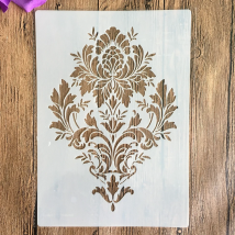 A4 29 *21cm Retro pattern DIY Stencils Wall Painting Scrapbook Coloring Embossing Album Decorative Paper Card Template,wall