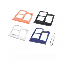 Phone SIM Card Tray Adapter For Samsung Galaxy A20e A202 A202F A202DS Housing New Micro SD Card Holder