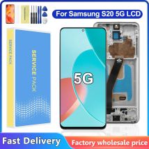 S20 5G TFT Quality Display For Samsung S20 5G G981 G981F SM-G981F/DS LCD Display Touch Screen with Frame Digitizer Assembly