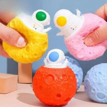 Squeeze Astronauts Planet TPR Cup Anti Stress Pop Up Funny Toys Joke Decompression Fidget Sensory Stress Gift for Kids Adults