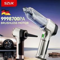 SZUK 9998700PA Car Vacuum Cleaner 4 in1 Powerful Wireless Cleaner Cleaning Machine Portable HandHeld Mini Vacuum Cleaner for Car