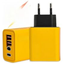 PD USB Type C Fast Charger 4Ports Quick Charging USB Phone Charger Adapter For iPhone Samsung Xiaomi Quick Charge Wall Charger